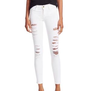 Frame Denim Le Skinny de Jeanne Blanc Sz 29